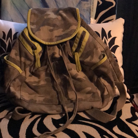 American Eagle Outfitters Handbags - Camouflage American Eagle Outfitters Backpack